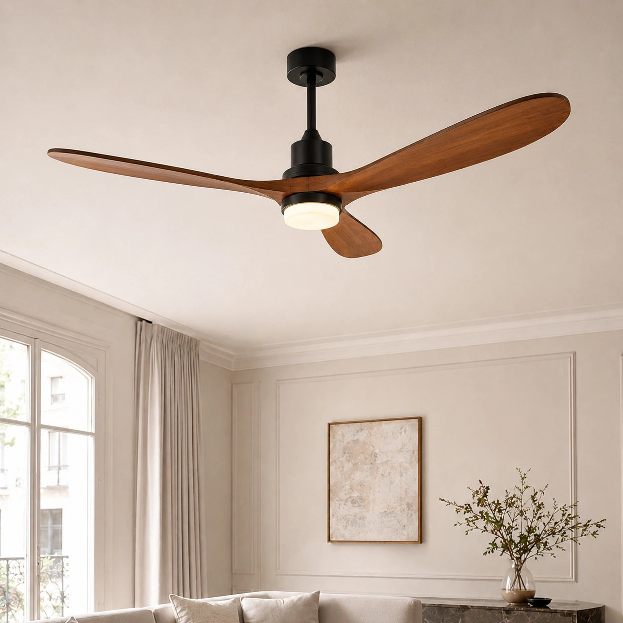 Deckenventilator Sienna Holzoptik 132cm