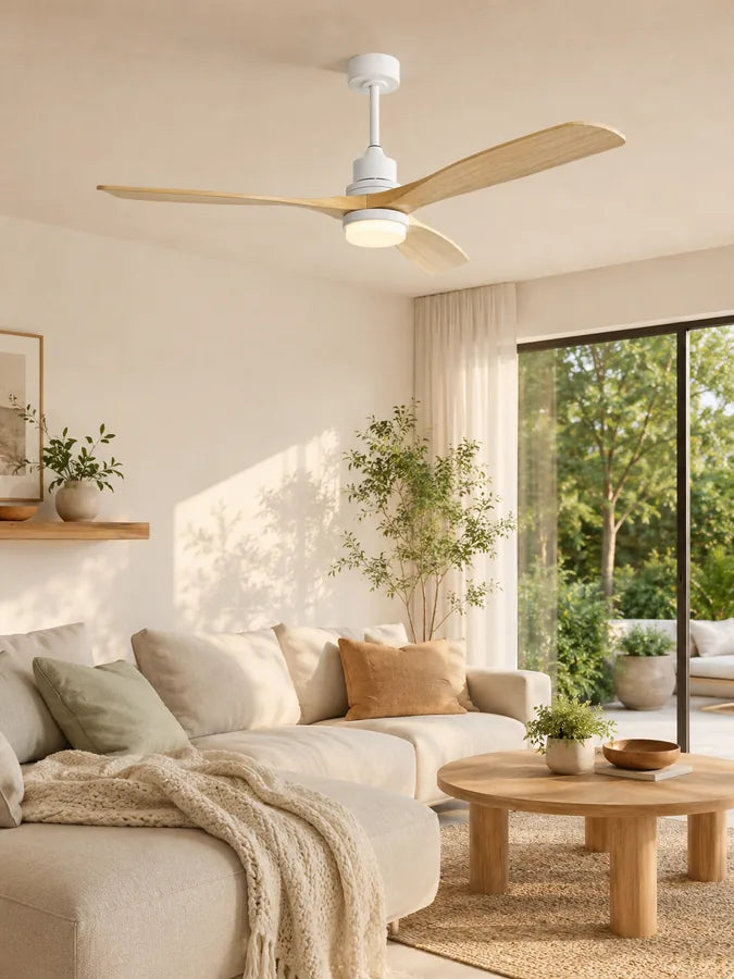 Deckenventilator mit Licht: der Wohntrend für das ganze Jahr